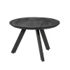 Clearance Straluma Salontafel rond hout zwart 60 cm