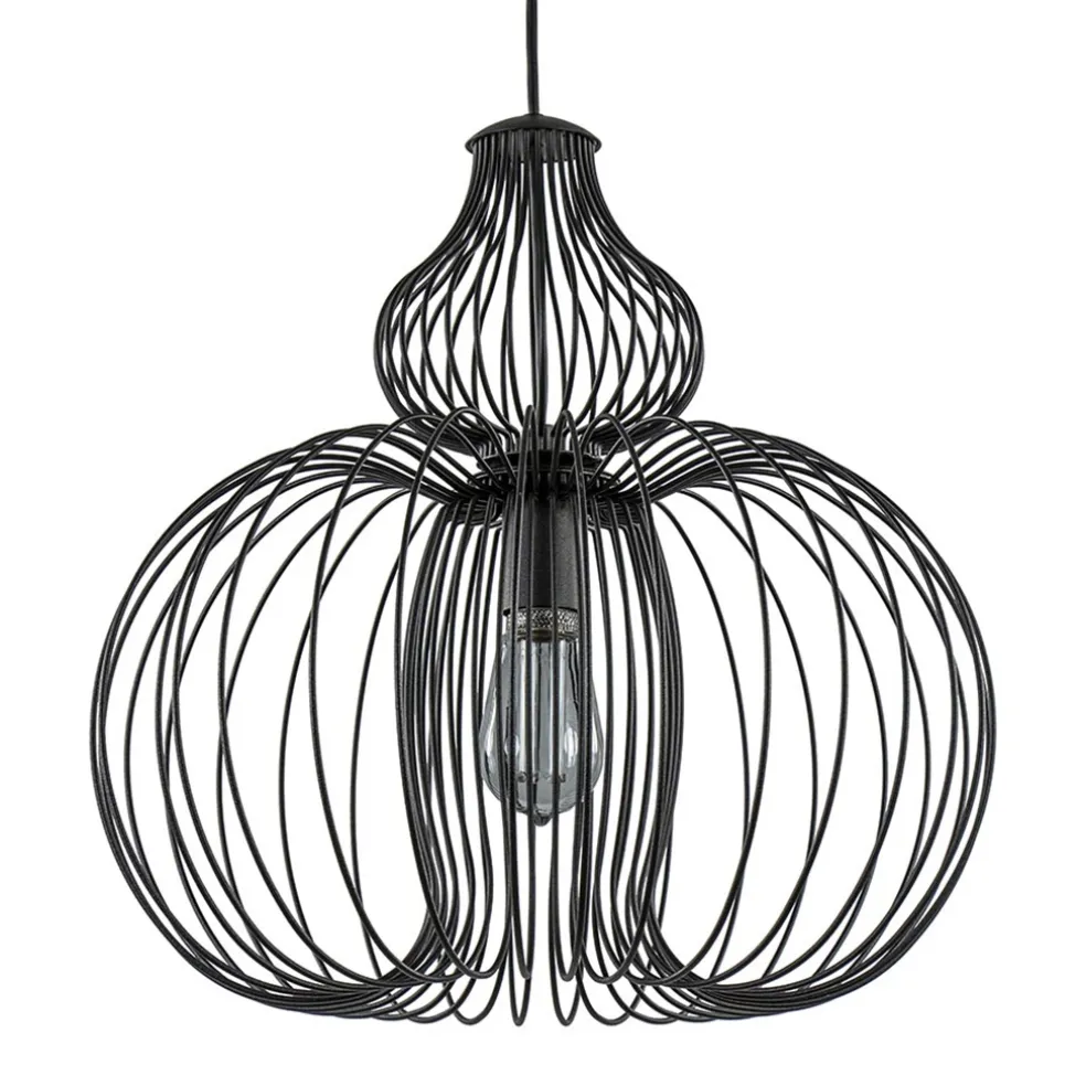 scandinavische_draad_hang_0-1.webp Best Sale Straluma Scandinavische draad hanglamp mat zwart