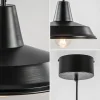 Clearance Straluma Scandinavische hanglamp zwart met goud 36 cm
