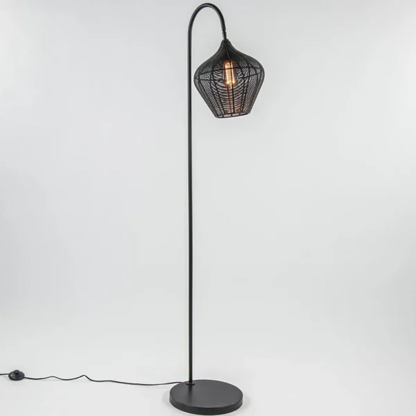 scandinavische_vloerlamp__1.webp Cheap Straluma Scandinavische vloerlamp Alvaro mat zwart