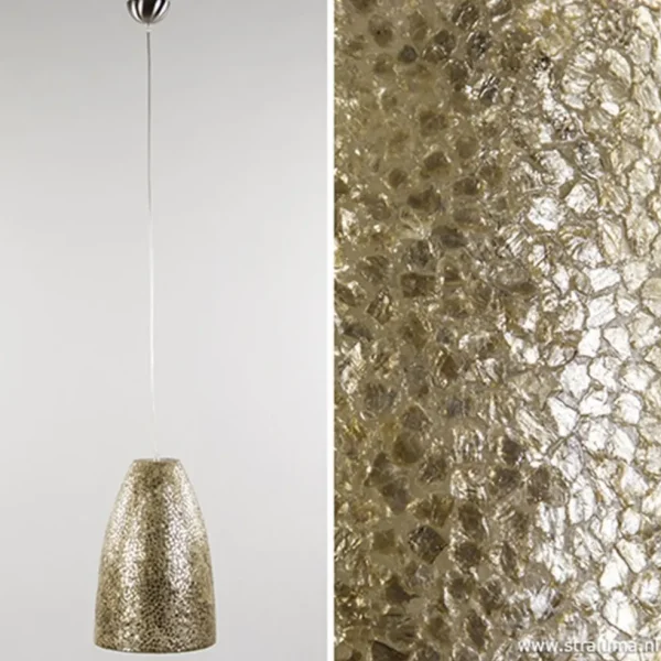 schelpen_hanglamp_goud_ro_2.webp Outlet Straluma Schelpen hanglamp goud rond