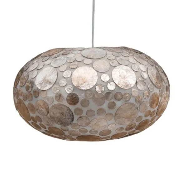 schelpen_hanglamp_ufo_coi_0.webp Sale Straluma Schelpen hanglamp Ufo coin gold 40cm
