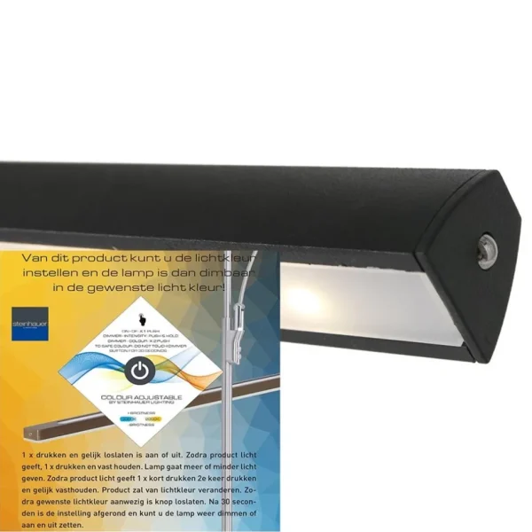 schilderijlamp_litho_zwar_3.webp Discount Straluma Schilderijlamp Litho zwart 60cm+dim.cct