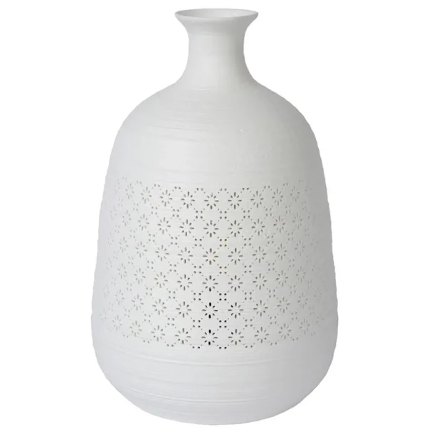 Best Straluma Sfeervolle tafellamp wit porselein decoratief