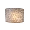 Outlet Straluma Sfeervolle wandlamp creme schelpen kamer