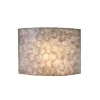 Outlet Straluma Sfeervolle wandlamp creme schelpen kamer