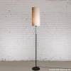 smalle_vloerlamp_zwartsta_1.webp Clearance Straluma Smalle vloerlamp zwart-staal linnen kap