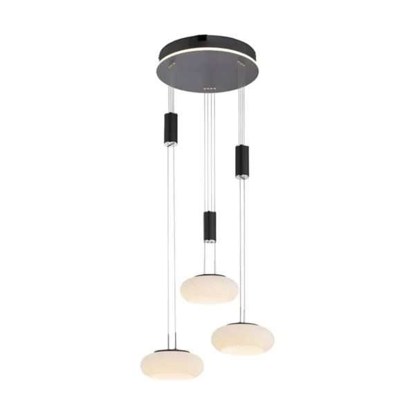 smart_hanglamp_rond_licht_0.webp Best Sale Straluma Smart hanglamp rond 3-lichts dimbaar zwart/opaal