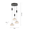 smart_hanglamp_rond_licht_3.webp Best Sale Straluma Smart hanglamp rond 3-lichts dimbaar zwart/opaal
