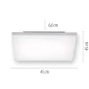 Sale Straluma Smart LED paneel wit dimbaar 45x45 cm