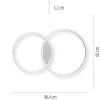 smart_plafondlamp_alumini_3.webp Store Straluma Smart plafondlamp aluminium ringen dimbaar