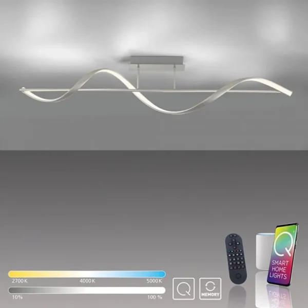 smart_plafondlamp_led_spi_1.webp Flash Sale Straluma Smart plafondlamp LED spiraal staal
