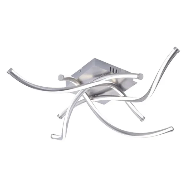smart_plafondlamp_spiraal_0.webp Clearance Straluma Smart plafondlamp spiraal nikkel modern