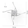 smart_plafondlamp_spiraal_3.webp Clearance Straluma Smart plafondlamp spiraal nikkel modern