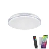 smart_plafondlamp_wit_met_1.webp Online Straluma Smart plafondlamp wit met chroom IP44