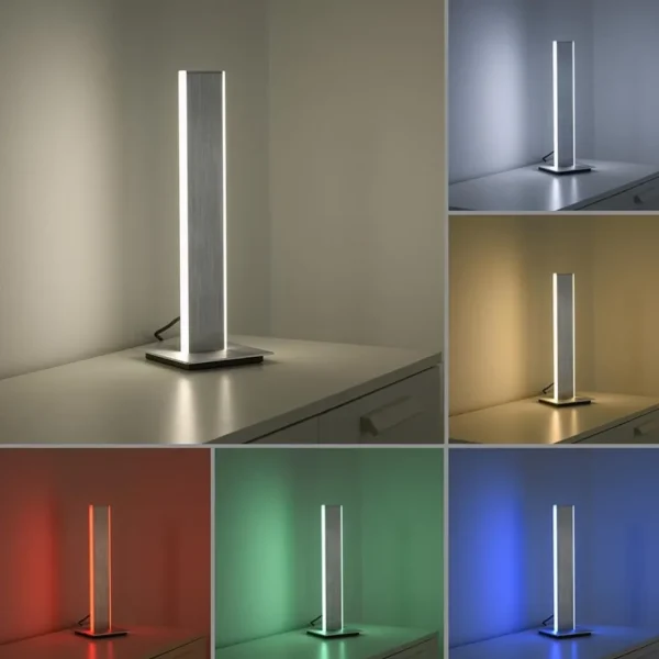 smart_tafellamp_aluminium_3.webp Cheap Straluma Smart tafellamp aluminium met 2 LED strips
