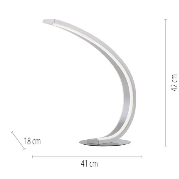 Cheap Straluma Smart tafellamp boog aluminium met LED