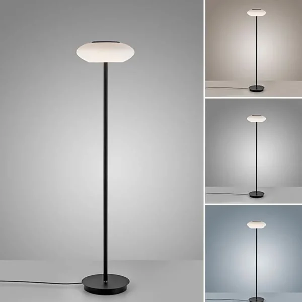 smart_vloerlamp_zwart_met_1.webp Cheap Straluma Smart vloerlamp zwart met wit glas dimbaar
