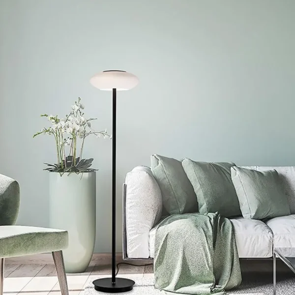 smart_vloerlamp_zwart_met_4.webp Cheap Straluma Smart vloerlamp zwart met wit glas dimbaar