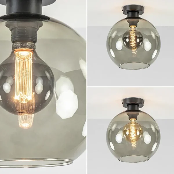 smoke_glazen_plafondlamp__3-1.webp Discount Straluma Smoke glazen plafondlamp globe 25 cm