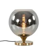 Best Sale Straluma Smoke glazen tafellamp met gouden voet