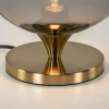 Best Sale Straluma Smoke glazen tafellamp met gouden voet