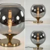 Best Sale Straluma Smoke glazen tafellamp met gouden voet