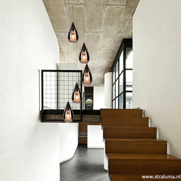 smokey_glazen_videhanglam_4.webp Best Sale Straluma Smokey glazen vide-hanglamp chroom