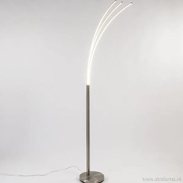 staal_boog_vloerlamp_led__1.webp New Straluma Staal boog vloerlamp LED dimbaar