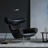 Fashion Straluma Staande leeslamp Blok zwart incl.dimmer