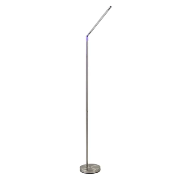staande_leeslamp_nikkel_m_0.webp Best Sale Straluma Staande leeslamp nikkel met dimmer