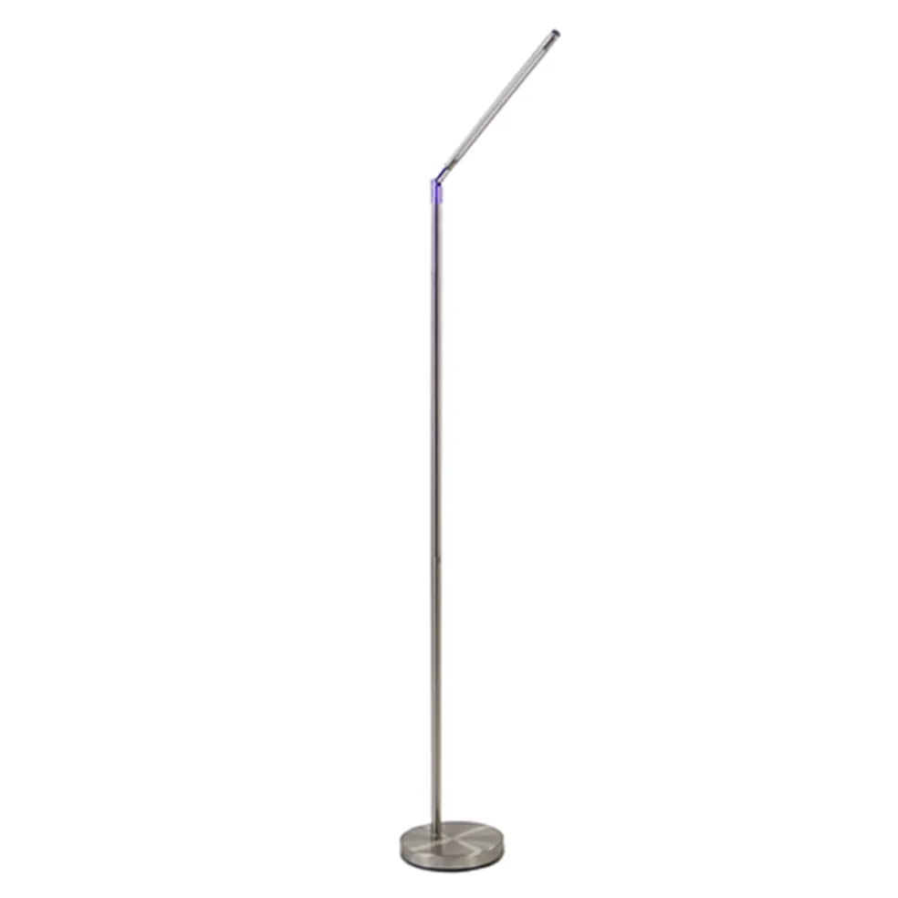 staande_leeslamp_nikkel_m_0.webp Best Sale Straluma Staande leeslamp nikkel met dimmer
