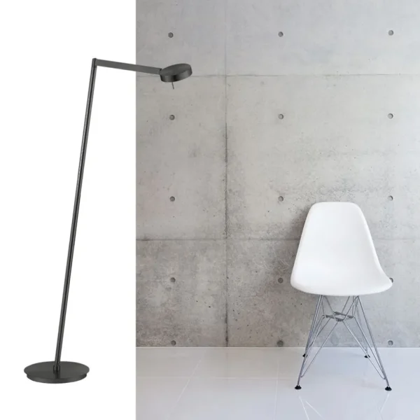 Shop Straluma Staande leeslamp zwart