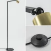 staande_leesspot_bounce_z_3-1.webp Hot Straluma Staande leesspot Bounce zwart/goud