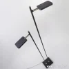 Best Sale Straluma Staande 2-lichts leeslamp zwart 2xpushdimmer