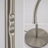 Online Straluma Stalen lees/vloerlamp LED dim to warm