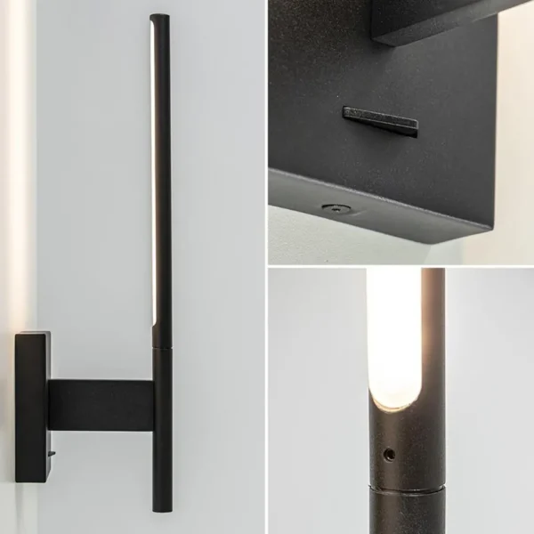 standen_dimbare_wandlamp__2.webp Flash Sale Straluma 3-Standen dimbare wandlamp met verstelbare kap