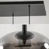 stijlvolle_lichts_hanglam_3.webp Fashion Straluma Stijlvolle 6-lichts hanglamp zwart met gradiënt smoke glas