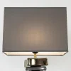 Clearance Straluma Stijlvolle tafellamp grijs/goud inclusief kap