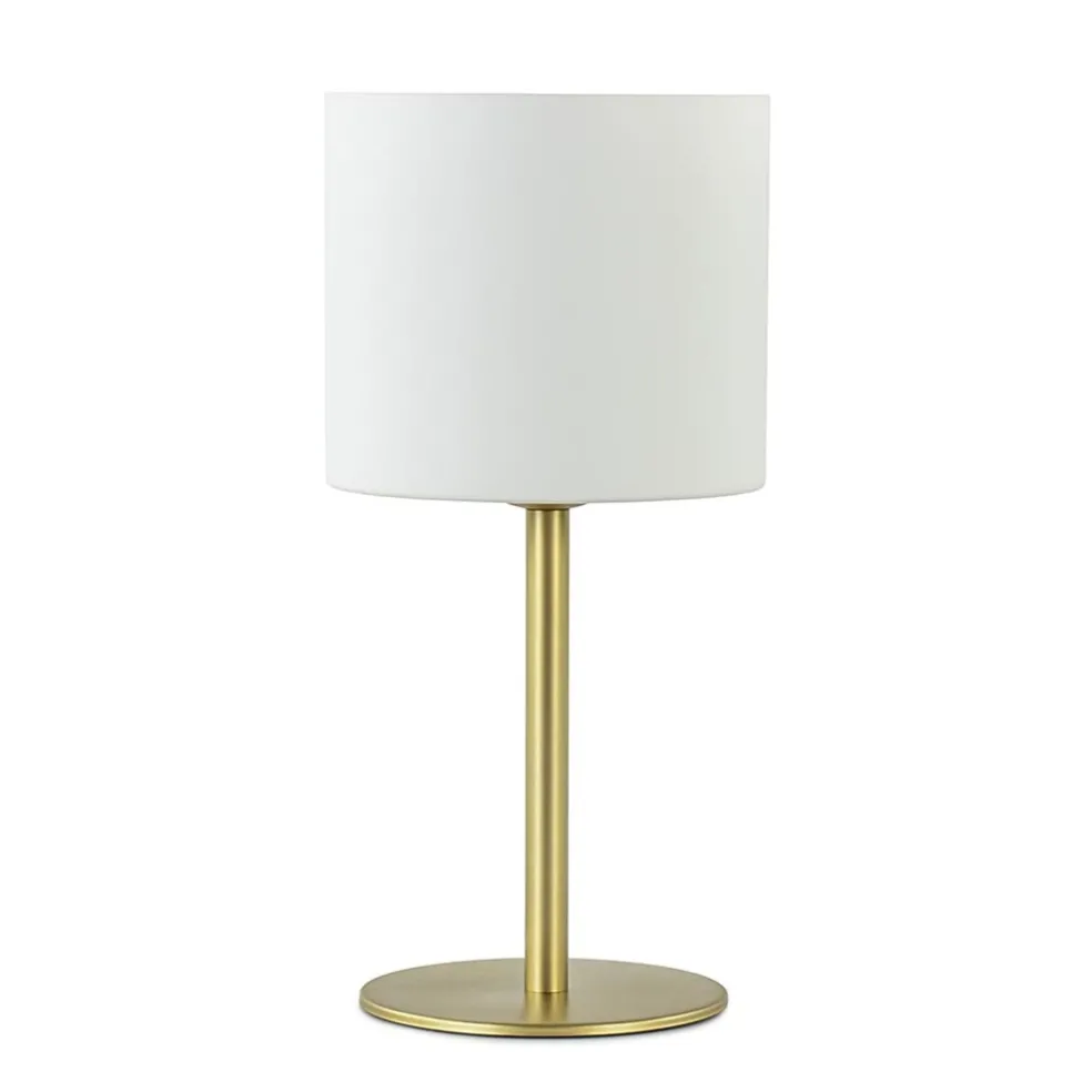 stijlvolle_tafellamp_mat__0.webp New Straluma Stijlvolle tafellamp mat goud met wit glas
