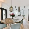 Hot Straluma Stijvolle hanglamp smoke glas met bronzen fitting
