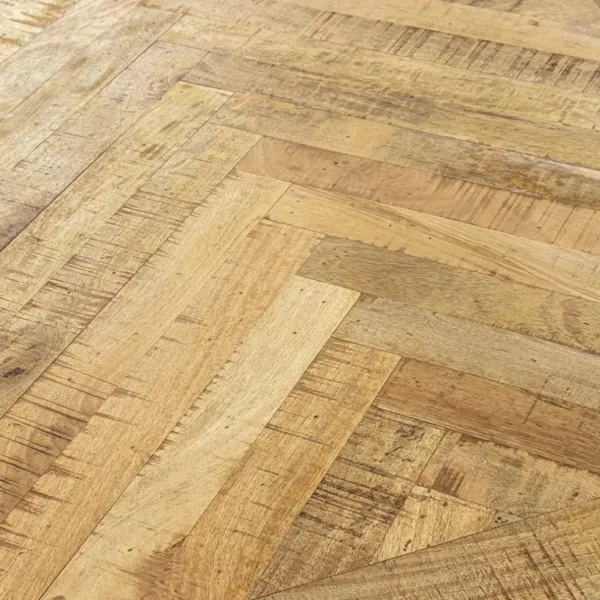 stoere_eettafel_mangohout_3.webp Cheap Straluma Stoere eettafel mangohout met visgraat en zwarte poot