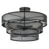 stoere_ronde_plafondlamp__0.webp New Straluma Stoere ronde plafondlamp mat zwart metaal 56 cm