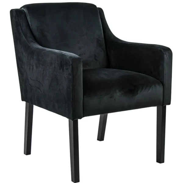 stoffen_armstoel_zwart_me_0.webp Store Straluma Stoffen armstoel zwart met zwarte poot
