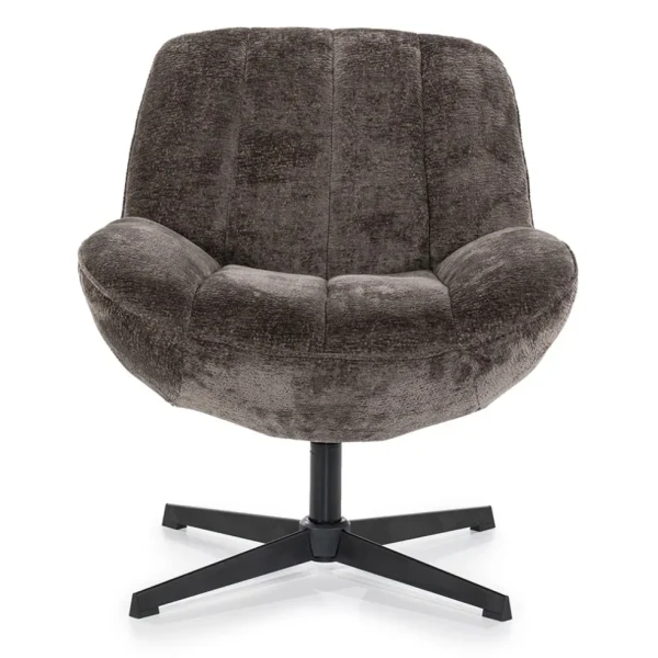 stoffen_fauteuil_derby_br_1.webp Cheap Straluma Stoffen fauteuil Derby bruin draaibaar