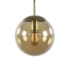 strak_klassieke_hanglamp__0-2.webp Cheap Straluma Strak klassieke hanglamp amber glas met messing 20 cm