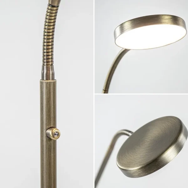 strak_klassieke_led_leesl_2.webp Hot Straluma Strak klassieke LED leeslamp brons dim to warm