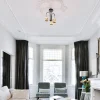 Fashion Straluma Strak klassieke plafondlamp egg goud met zwart