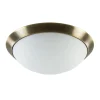 strak_klassieke_plafonnir_0.webp Flash Sale Straluma Strak klassieke plafonnière brons met mat wit glas