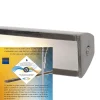 Store Straluma Strak klassieke schilderij wandlamp geborsteld staal